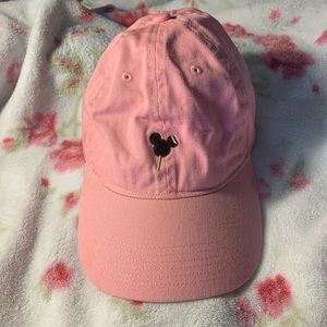 Disney Parks Official Pink Mickey Bar Hat